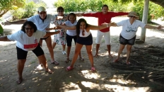 Uma pausa para o alongamento