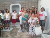 Ação social em homenagem ao mês das mães em Passo de Camaragibe a convite de membros da Igreja Batista