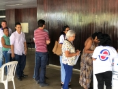 Base do Sintufal durante a votação para delegados da Plenária Nacional da FASUBRA