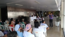 Momento da Assembleia do Sintufal no HU