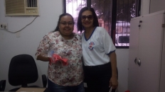 Equipe de Coordenadores do Sintufal durante visita itinerante no interior do Estado