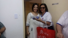 Equipe de Coordenadores do Sintufal durante visita itinerante no interior do Estado