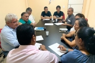 Reunião na sede da Adufal. Foto: Ascom/Adufal