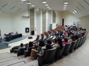 Momentos da assembleia. Foto: Flávio Lins