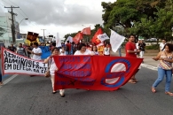 Sintufal participou ativamente do ato neste 3 de outubro