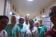 Os setores do HU foram visitados pelos representantes das duas entidades. Foto: José Moyses Ferreira