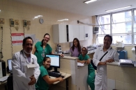 Os setores do HU foram visitados pelos representantes das duas entidades. Foto: José Moyses Ferreira