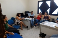 Atendimento da ação itinerante em Santana do Ipanema. Foto: Ascom/Sintufal