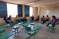 Atendimento da ação itinerante em Delmiro Gouveia. Foto: Ascom/Sintufal