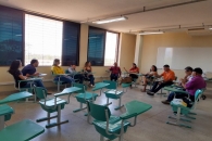 Atendimento da ação itinerante em Delmiro Gouveia. Foto: Ascom/Sintufal