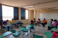 Atendimento da ação itinerante em Delmiro Gouveia. Foto: Ascom/Sintufal