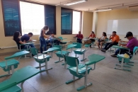 Atendimento da ação itinerante em Delmiro Gouveia. Foto: Ascom/Sintufal