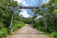 Entrada da Serra da Barriga.
