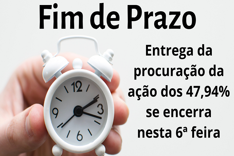 Sindicato alerta para o prazo de entrega