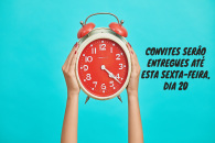 Sexta-feira é o prazo limite para a retirada dos convites | Foto: Arte: Ascom/Sintufal