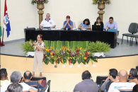 Filiados participando e tirando suas dúvidas | Foto: Foto: Ascom/Sintufal