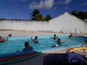 Atividades de hidroterapia | Foto: Reprodução