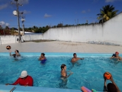 Atividades de hidroterapia | Foto: Reprodução