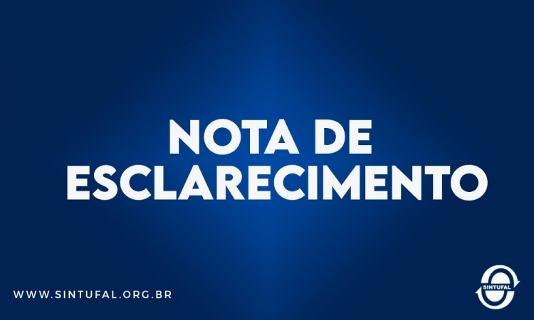 Nota de Esclarecimento Nota de Esclarecimento