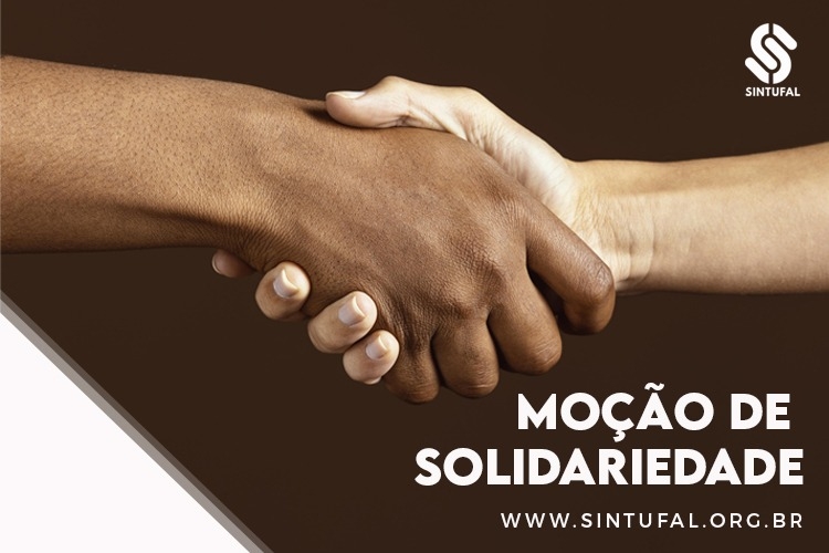 Sintufal manifesta solidariedade ao Sintufrj Sintufal manifesta solidariedade ao Sintufrj