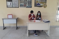 Urna receptora de votos em Palmeira dos Índios | Foto: Ascom/Sintufal