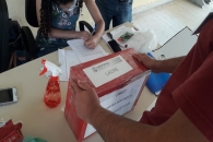 Trâmite da eleição em Palmeira dos Índios | Foto: Ascom/Sintufal