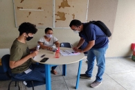 Processo de votação em Delmiro Gouveia | Foto: Ascom/Sintufal