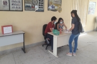 Urna receptora de votos em Palmeira dos Índios | Foto: Ascom/Sintufal