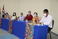 Paulo destacando a importância da união da chapa vencedora | Foto: Ascom/Sintufal