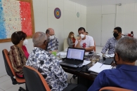 Rubricas, portaria nº 837, Instrução Normativa nº 90 também foram temas da reunião | Foto: Ascom/Sintufal