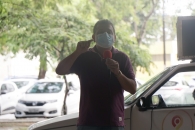 Participação do Sintufal durante atividade da Semana de Lutas em Defesa da Educação Pública | Foto: Vanessa Ataíde