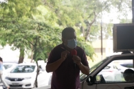 Participação do Sintufal durante atividade da Semana de Lutas em Defesa da Educação Pública | Foto: Vanessa Ataíde