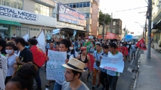 Caminhada percorreu região central de Maceió | Foto: Ascom/Sintufal