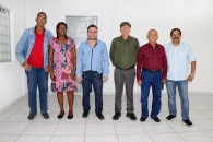 Membros do Conselho Fiscal do Sintufal já empossados  | Foto: Ascom/Sintufal