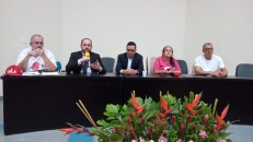 Sintufal realizou reunião, dia 25 de outubro, no auditório da Reitoria da Ufal para discutir situação de segurados da Geap com advogados | Foto: Ascom/Sintufal