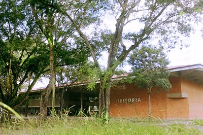 Reitoria da Ufal no campus AC Simões
