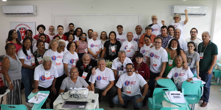 Delegados participantes do IX Congresso do Sintufal