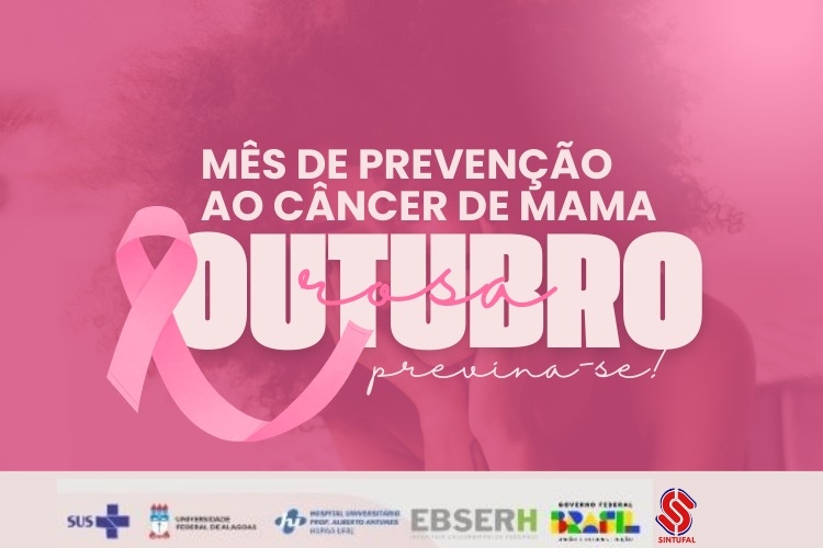 Sintufal é parceiro do HU em ações do Outubro Rosa