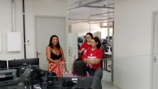 Comando de Greve fez visitas aos diversos setores da Reitoria da Ufal, no Campus A.C. Simões | Foto: Ascom/Sintufal