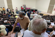 Momentos da assembleia do Sintufal, na última quinta-feira, dia 27.02 | Foto: Ascom/Sintufal