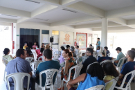 TAEs reunidos em assembleia, nesta quarta-feira, dia 30.04 | Foto: Ascom/Sintufal
