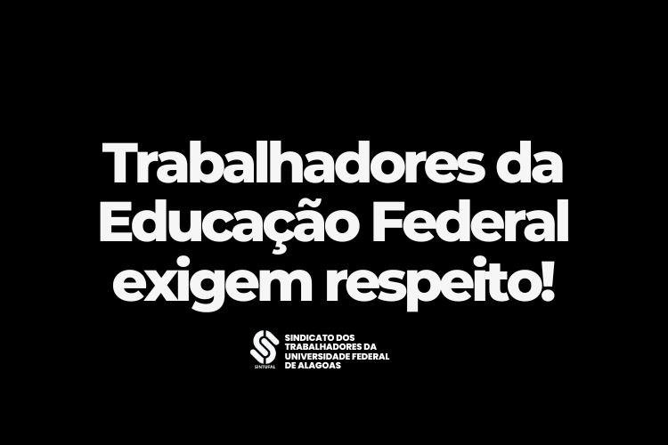 A paralisação em Alagoas segue o alinhamento com o calendário da Fasubra e visa, exclusivamente, continuar pressionando a esfera federal a cumprir a totalidade do acordo de greve A paralisação em Alagoas segue o alinhamento com o calendário da Fasubra e visa, exclusivamente, continuar pressionando a esfera federal a cumprir a totalidade do acordo de greve