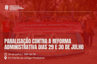 Técnicos administrativos da Ufal paralisam atividades e realizam manifestação contra a Reforma Administrativa