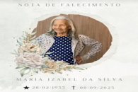 Nota de falecimento