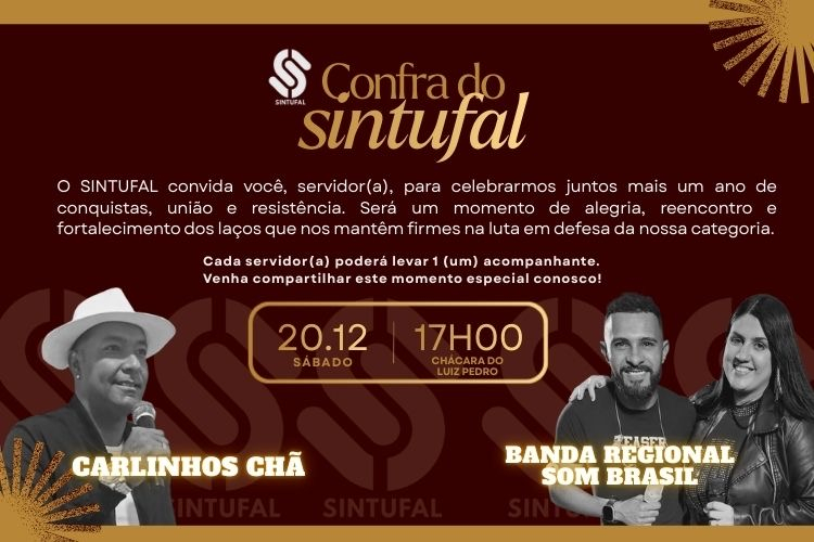 Confraternização do Sintufal 2025