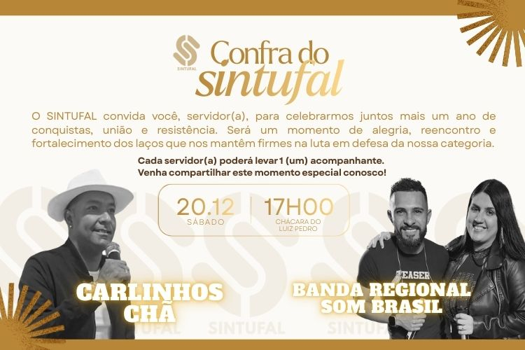 Confraternizsção do Sintufal 2025