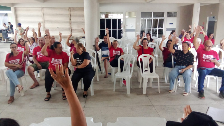 Assembleia de greve no CIC/Ufal