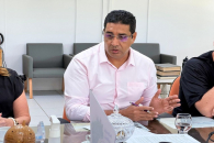 O atual secretário-geral da Adufal, Jailton Lira, durante a audiência | Foto: Sônia Titara/Adufal