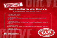 Calendário de greve desta próxima semana | Foto: Ascom/Sintufal
