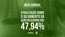 Nota jurídica: atualização sobre o julgamento da ação rescisória dos 47,94%